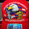 USA 250th Anniversary Made In USA  Cap Hat Veteran Eagle Black