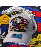 USA 250th Anniversary Made In USA  Cap Hat Veteran Eagle Black