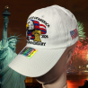 USA 250th Anniversary Made In USA  Cap Hat Veteran Eagle Black