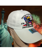 USA 250th Anniversary Made In USA  Cap Hat Veteran Eagle Black