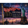 USA 250th Anniversary Made In USA  Cap Hat Veteran Eagle Black