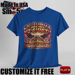 Create And Customize Your Own T-Shirt 11 colors