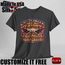 Create And Customize Your Own T-Shirt 11 colors
