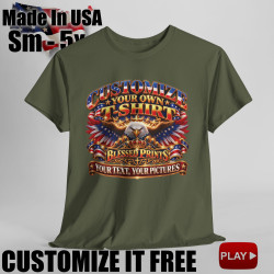 Create And Customize Your Own T-Shirt 11 colors