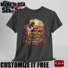 Jesus Is My Savior Trump Is My President Short Sleeve T-Shirt BLACK 15Colors FREE Personalization V2.0