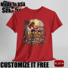 Jesus Is My Savior Trump Is My President Short Sleeve T-Shirt BLACK 15Colors FREE Personalization V2.0