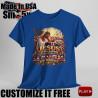 Jesus Is My Savior Trump Is My President Short Sleeve T-Shirt BLACK 15Colors FREE Personalization V2.0