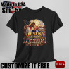 Jesus Is My Savior Trump Is My President Short Sleeve T-Shirt BLACK 15Colors FREE Personalization V2.0