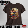 Jesus Is My Savior Trump Is My President Short Sleeve T-Shirt BLACK 15Colors FREE Personalization V2.0