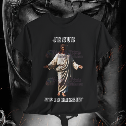 Jesus Is Rizzin' T-Shirt Easter 2025 Black White Purple Pink Rizzen' Rizzen